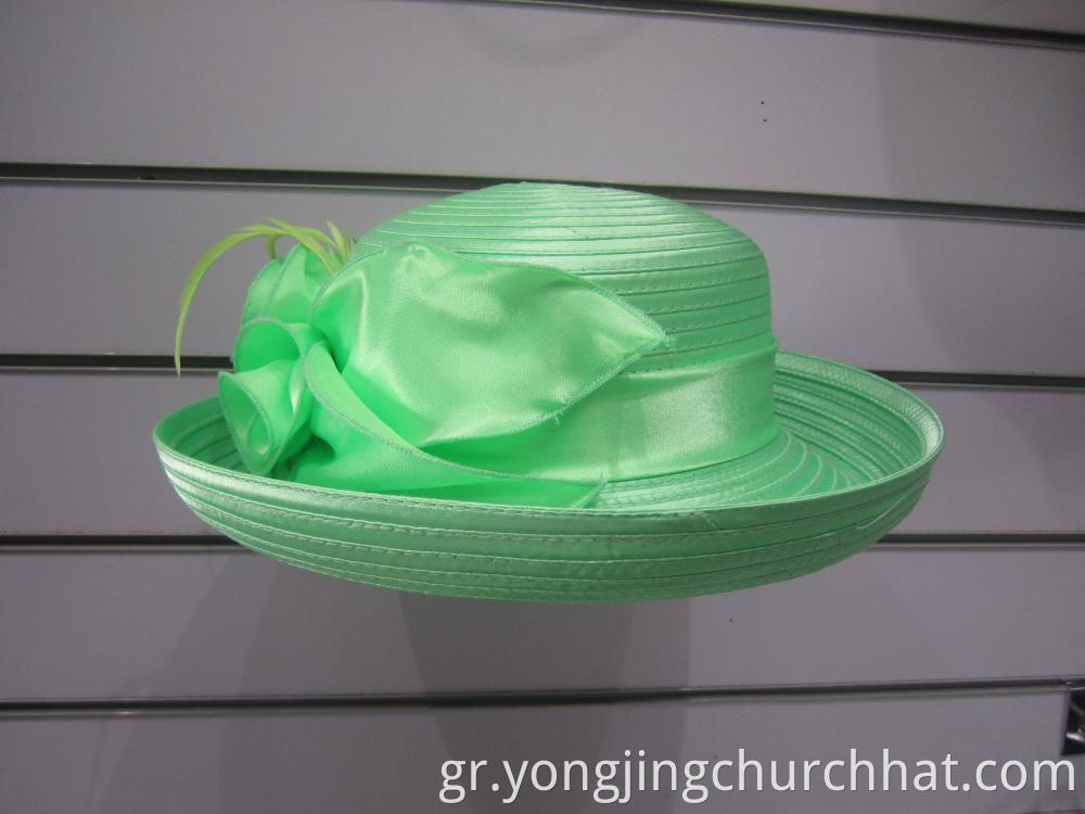 Lime Derby Hats